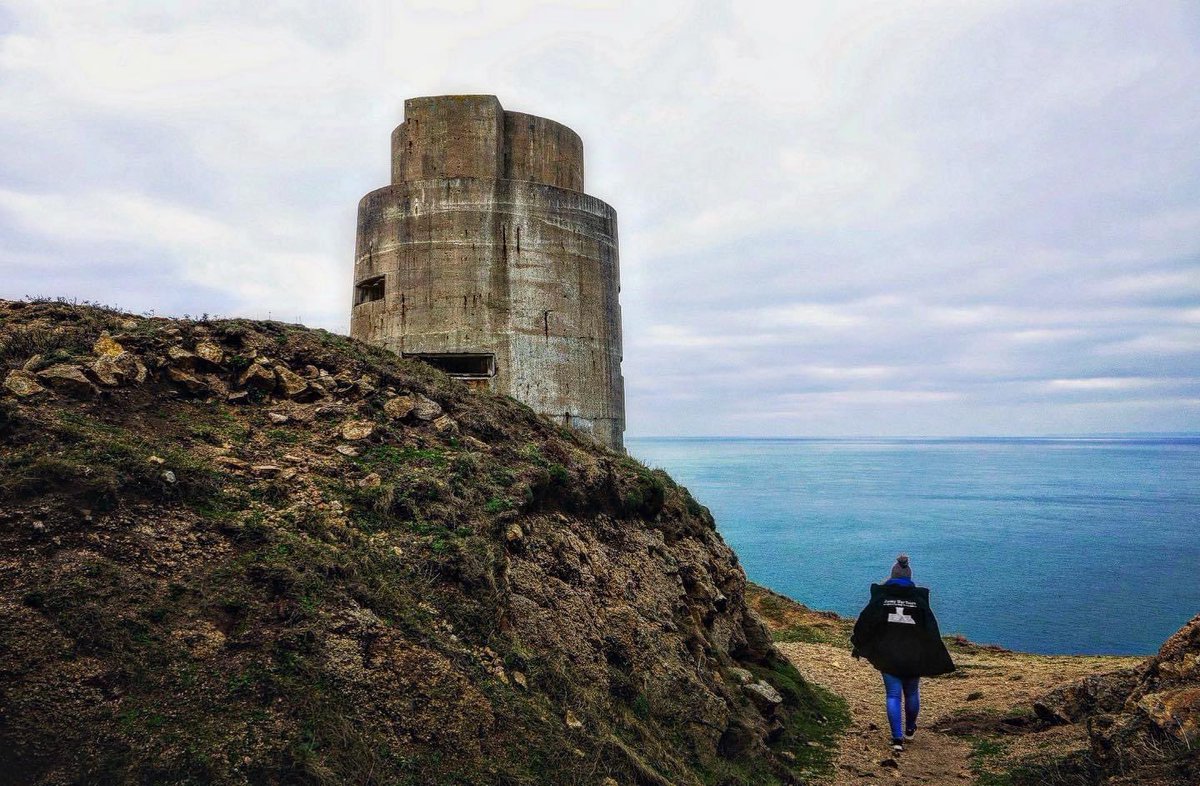 Jsywartours's tweet photo. Jersey’s North West Coast and the Mp-3 German WW2 Range Finding Tower

#Ww2 #sww #bunker #discover #explore  #history #jerseyci #ww2daily #ww2bunker #battlefield #tourguide #dji https://t.co/0bHDF8rmQX