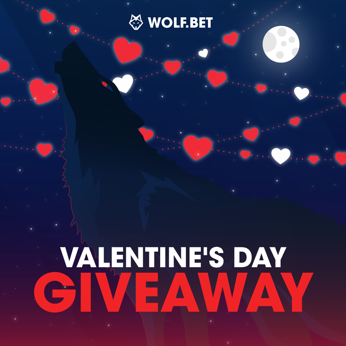 wolfdotbet's tweet photo. 💝 Valentine’s Day Giveaway 💝

Love is in the air ❤️, let’s celebrate it with a giveaway.

6 Winners - $9 each!

❤️ Like &amp; Retweet
👉 Follow us
🐺 Tag someone special and let us know your favorite slot game 🎰

Ends in 24 Hours.
Good Luck 🍀 https://t.co/GCFTiuvlfd