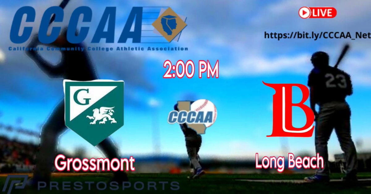 nadtzo's tweet photo. WATCH THIS CCCAA BASEBALL GAME LIVE
Grossmont vs. Long Beach
⏰: Today, 2:00 PM
📺: https://t.co/Vr1Niyya2P
#cccaabaseball #grossmontcollege #grossmontbaseball #longbeachcollege #lbcbaseball
@lbccvikings @lbccbaseball @olin_snakenborg @Malik6Clayton https://t.co/Fkv3AUagJq