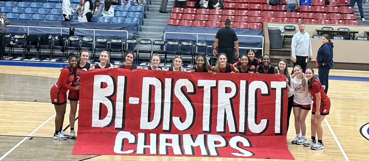 VARSITY GIRLS WON FIRST ROUND OF PLAYOFFS!! 40-63✅✅