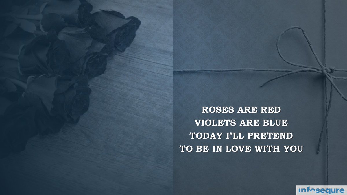 Infosequre's tweet photo. It's Valentine's Day! Scammers might use phishing emails or online greeting cards today. Remind your employees to beware of phishing scams. Have them try out our #phishing simulation 👇
https://t.co/upumbgmDhI

#valentinesday #scam #security #dataprotection #awareness #catfish https://t.co/BeDz91S9Il