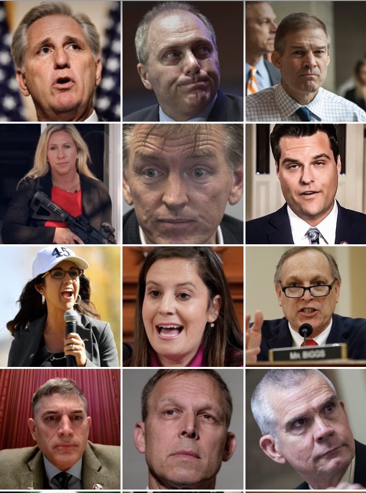 Imagine another deadly global pandemic.  Now imagine these people are in charge of our government.  No Dr. Fauci, no science based precautions.  No vaccines.  Just unchecked misinformation led by a bunch of extremist quacks screaming FREEDUMB, FREEDUMB!