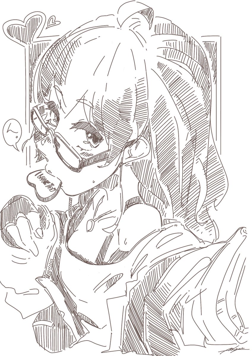 バレンタインは過去絵で茶を濁すマーン! 