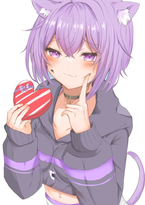 おにぎりゃーはどっちが欲しいの〜?#絵かゆ  #猫又おかゆ 