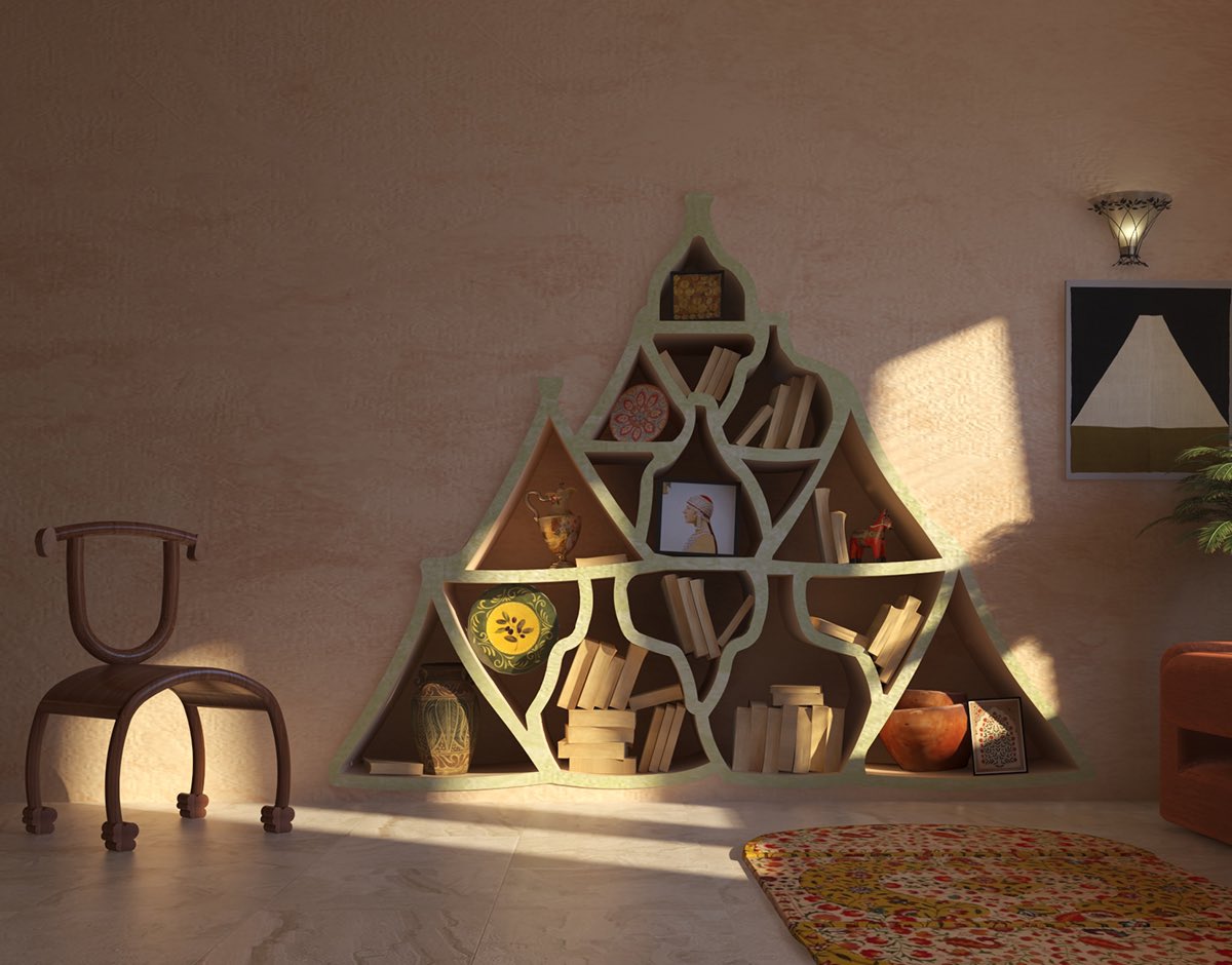 maigosia's tweet photo. ‘rejo studio’ designed by artists reem olyan and jumana qassem (2022) https://t.co/0xpxOHvXtb