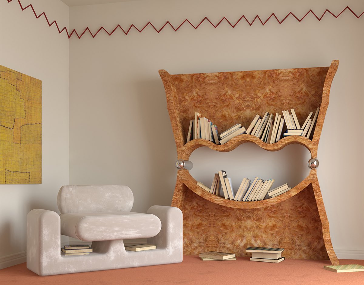 maigosia's tweet photo. ‘rejo studio’ designed by artists reem olyan and jumana qassem (2022) https://t.co/0xpxOHvXtb