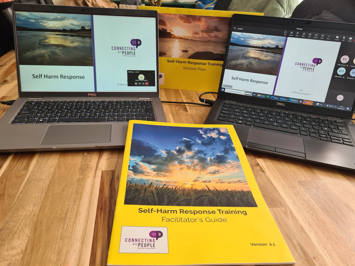 MhsopD's tweet photo. Second part of the day of our online learning, self-harm response! 
Excellent engagement from the attendees @MHSOPNottsHC #practicedevelopment https://t.co/DQ8FswAp5R