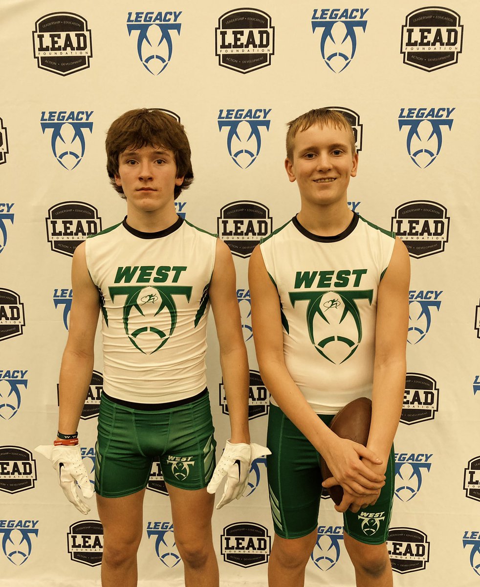 🏆WEEK 2 MVP: WEST WHITE 14u🏆

OFF: Nathan Larson | QB
DEF:
Aidon Thompson-Boughner | DB
DEF: Wyatt VanAnnssen | DB

<a href="/LegacyWestMI/">Legacy West</a> 
#Legacy #JoinTheMovement