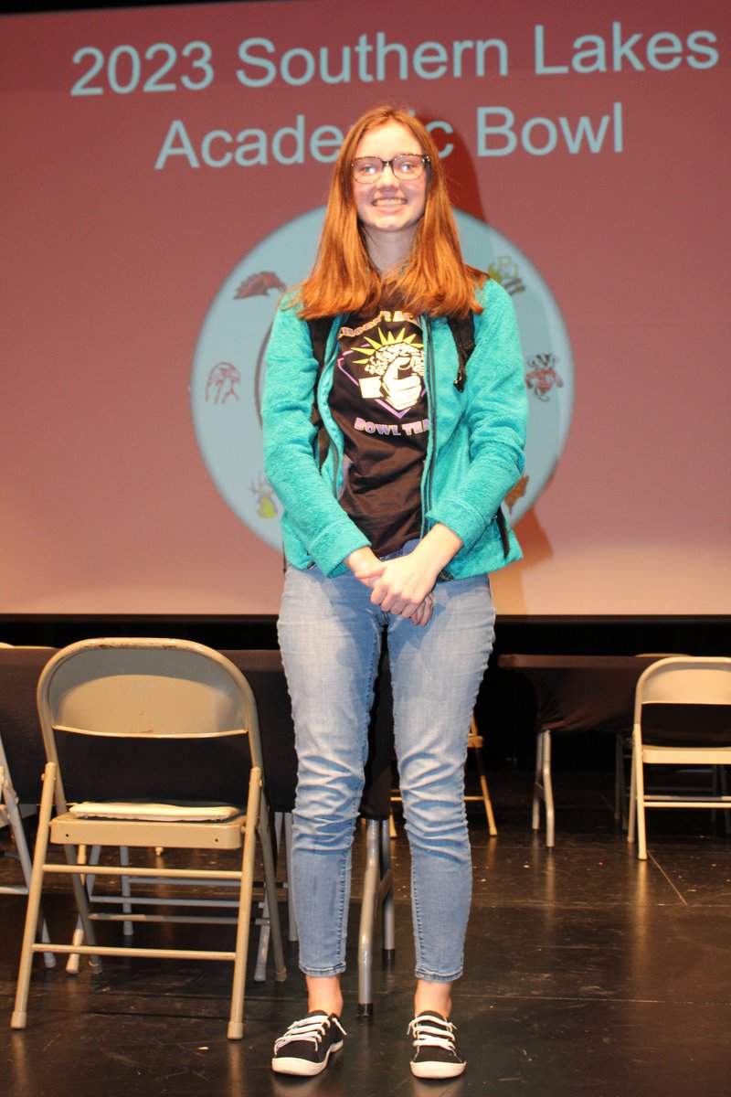 richjaeahsart's tweet image. Congratulations Jenna Mertes on being the 2023 Southern Lakes Academic Bowl Conference Champion in Advanced Math!  #eahsgo #goelks