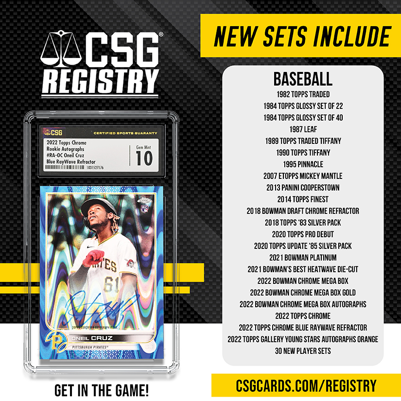 CSG Certified Sports Guaranty on Twitter "TeamCSG is working hard