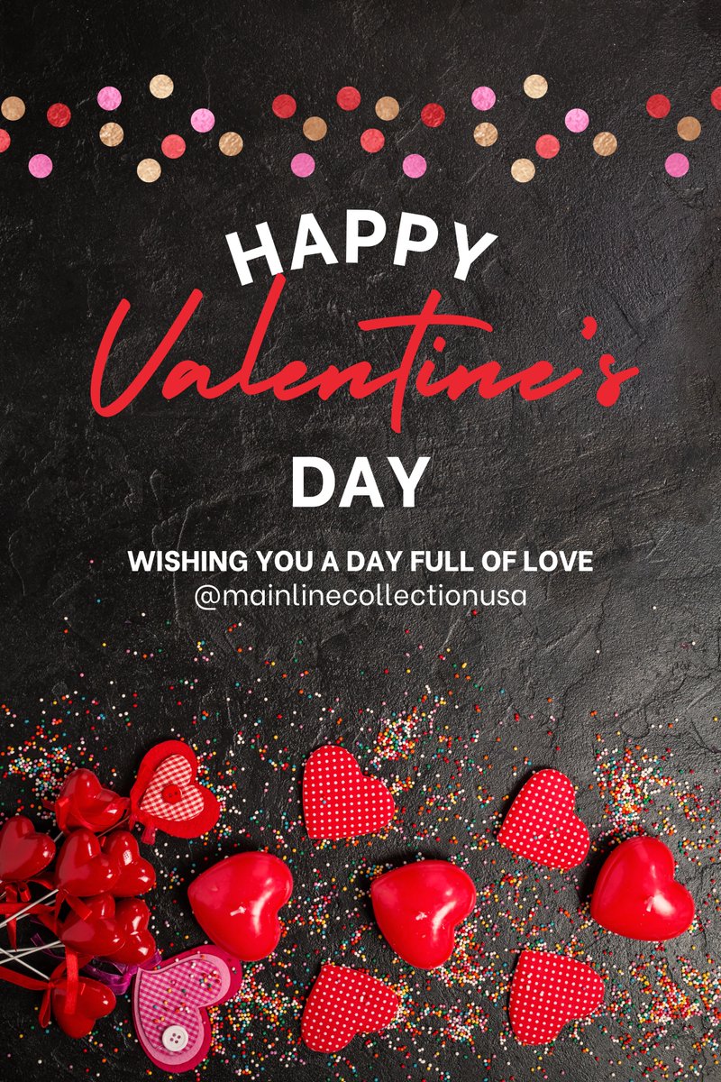 HAPPY VALENTINE'S DAY!❤️ We hope your day is filled with love &amp; happiness. 

We are so grateful for your LOVE &amp; support!❤️

 #happyvalentines