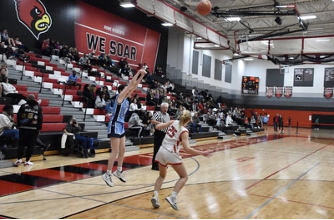 spwgbb's tweet photo. If Stay Ready &amp; make the most of the time you get was a person ! Sloane Hanson put up her first Varsity buckets last night . 5pts REAL QUICK! Keep shooting kid! https://t.co/DLMRwAtjlq