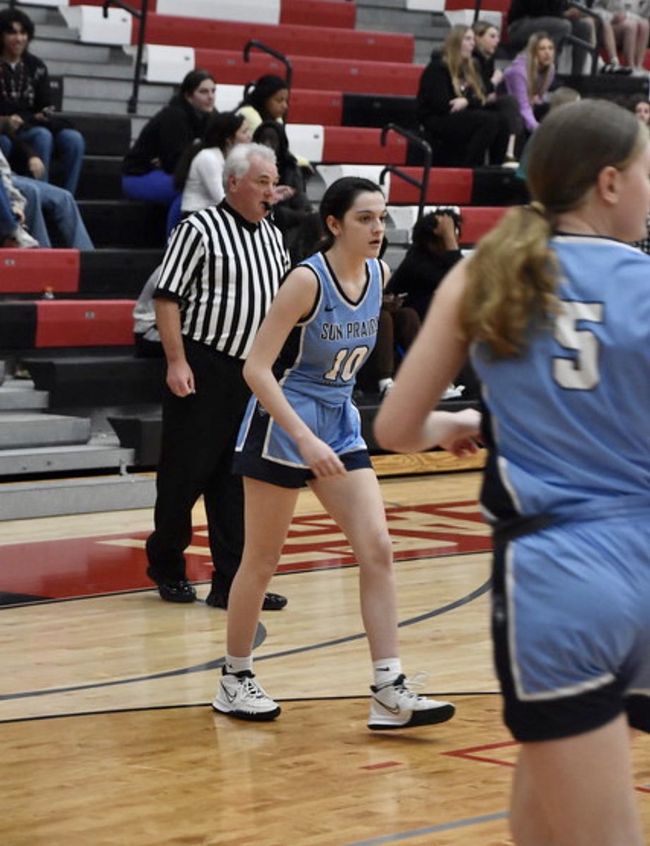 spwgbb's tweet photo. If Stay Ready &amp; make the most of the time you get was a person ! Sloane Hanson put up her first Varsity buckets last night . 5pts REAL QUICK! Keep shooting kid! https://t.co/DLMRwAtjlq