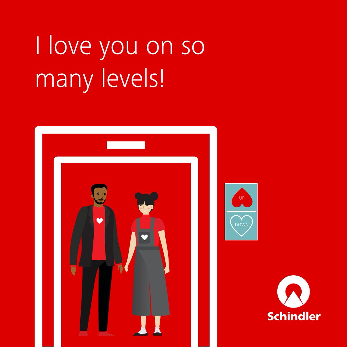 SchindlerNA's tweet photo. Happy Valentine's Day to all of our incredible customers, fans and employees! We love you on so many levels! ❤️
#schindlerelevator #valentine #valentines2023 #weelevate #elevatorvalentine #valentinelove #weloveyou #escalator #elevatorindustry #elevator #movingwalk https://t.co/r1ZRhHzbac