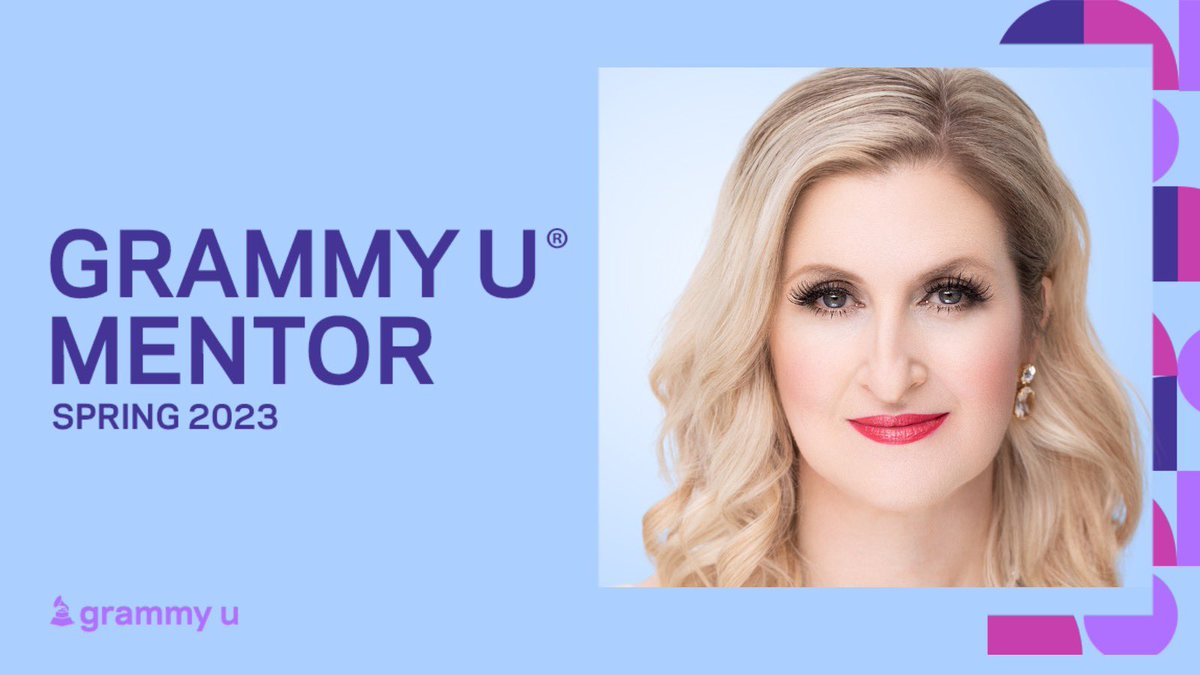💙So thrilled to be selected as one of this year’s Spring 2023 GRAMMY® U Mentors for the fourth college semester in a row. Can’t wait to meet my mentee who is a senior at New York University majoring in Music Business, and Minoring in Performance. @grammyu