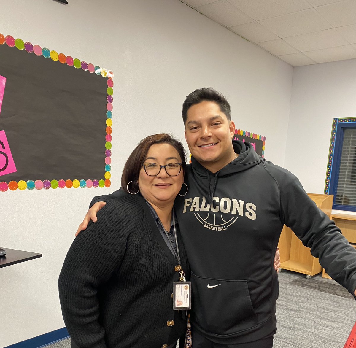 cespar04's tweet photo. Twenty years ago, this young man entered my classroom - very polite and driven. I’ve had the pleasure of working alongside Coach Lujan and today I got to witness the fruit of my labor. Congrats, Coach @ErnestoLujanJr1 for being selected 22-23 REMS TOY! #bestillmy❤️@REMS_FALCONS https://t.co/jZQkSpIJp1