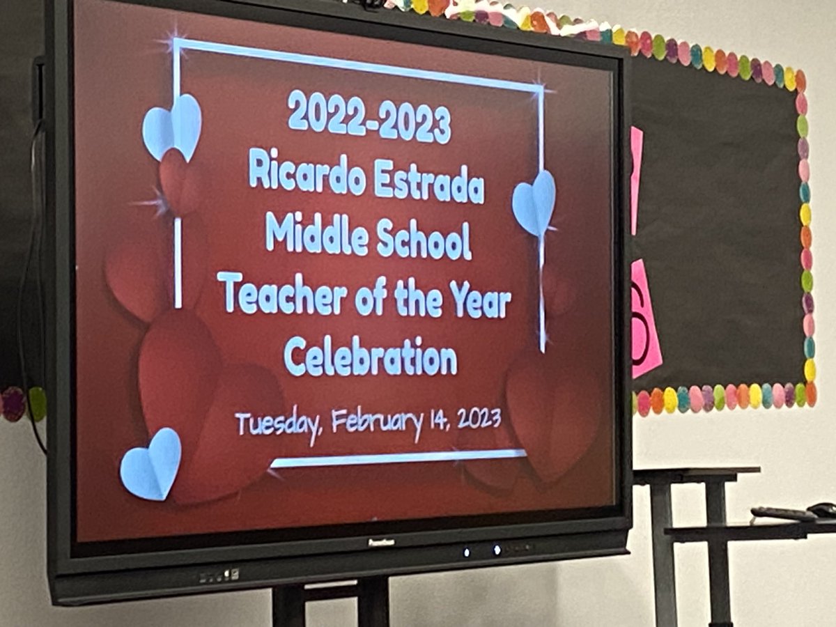 cespar04's tweet photo. Twenty years ago, this young man entered my classroom - very polite and driven. I’ve had the pleasure of working alongside Coach Lujan and today I got to witness the fruit of my labor. Congrats, Coach @ErnestoLujanJr1 for being selected 22-23 REMS TOY! #bestillmy❤️@REMS_FALCONS https://t.co/jZQkSpIJp1