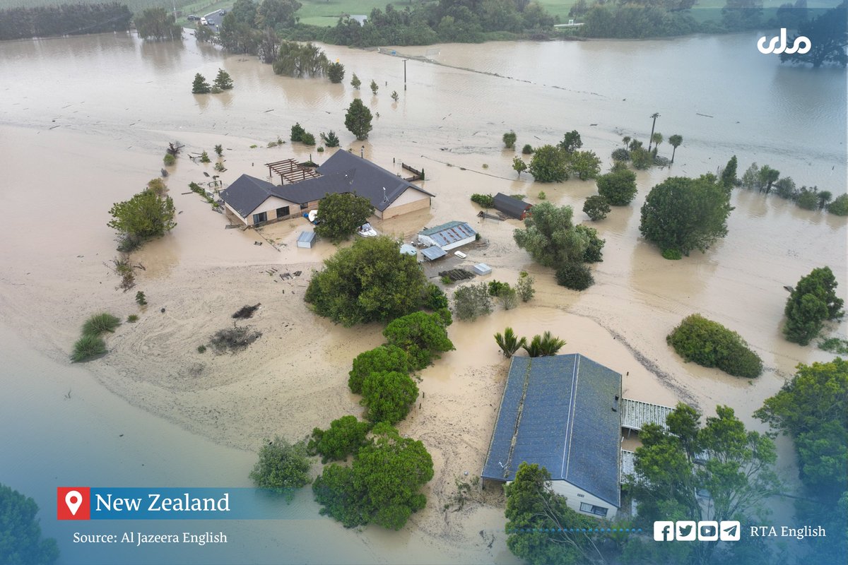 rtaenglish1's tweet photo. Cyclone #Gabrielle swept away roads, inundated homes, and left 225,000 people without power in #NewZealand , as a national state of emergency was declared on Tuesday.
#Photo_Album 👇 https://t.co/kG5VZbR7Yh