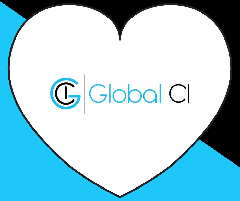 GlobalCI's tweet photo. Our clients and staff are the heart of Global CI! Happy Valentine's Day! 💙 https://t.co/mVohkXcrZv