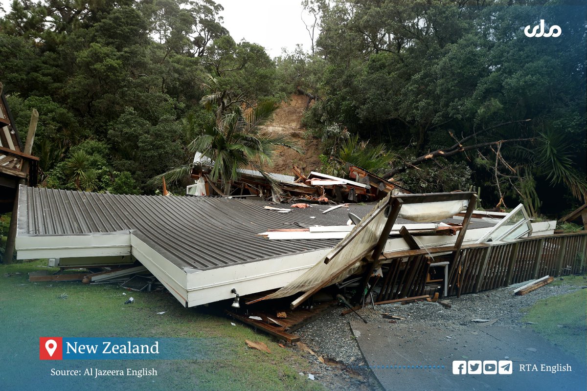 rtaenglish1's tweet photo. Cyclone #Gabrielle swept away roads, inundated homes, and left 225,000 people without power in #NewZealand , as a national state of emergency was declared on Tuesday.
#Photo_Album 👇 https://t.co/kG5VZbR7Yh