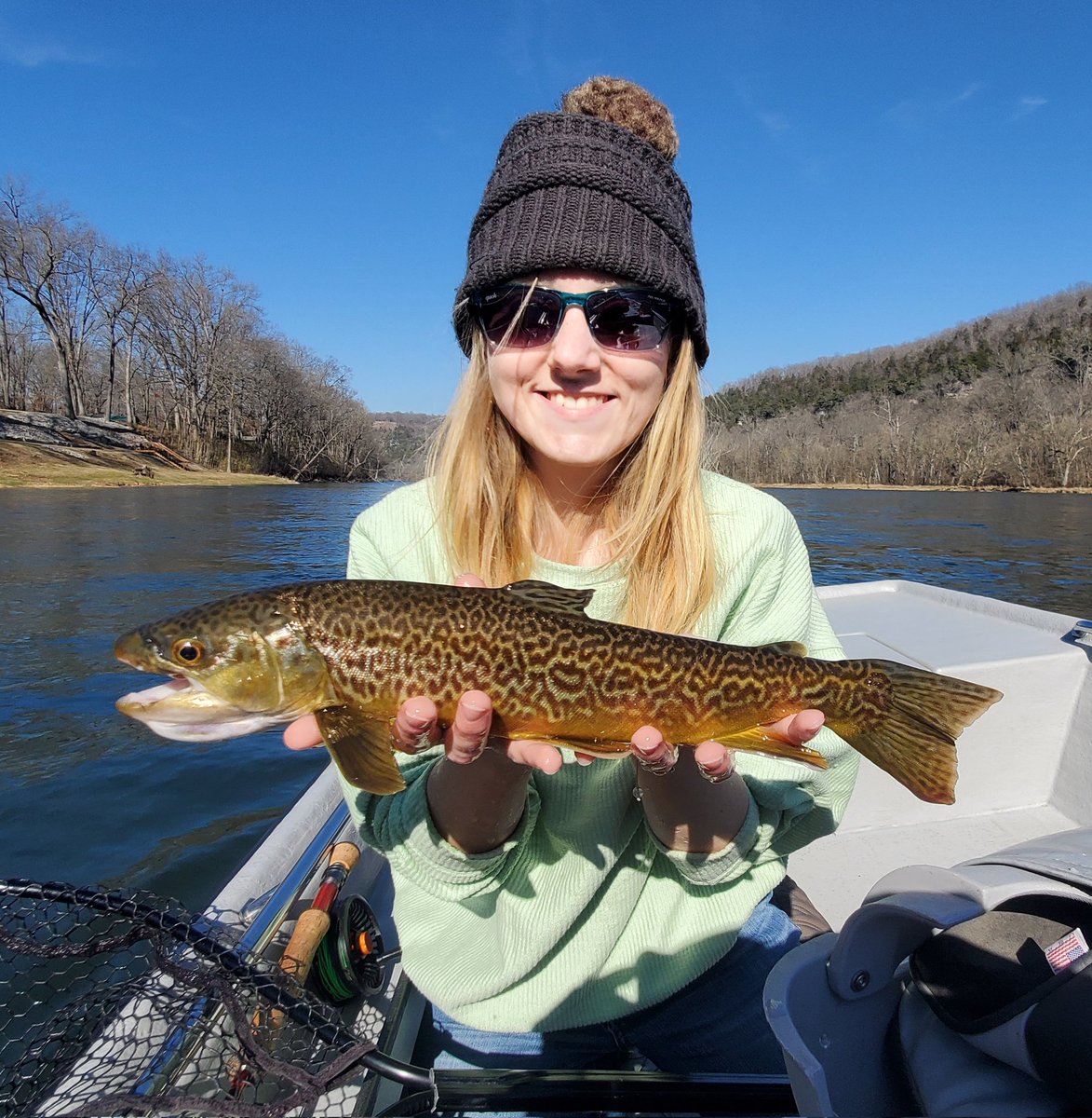 Fin_Chaser's tweet photo. Happy Valentine's Day On The Fly with KarenLynn! There's no one I'd rather enjoy the journey with. Here's to a great day, and many more!
.
.
.
.
.
.
.
.
.
.
.
https://t.co/bOVU1jJI6s
.
#flyfishing #ozarks #arkansas #whiteriver #tigertrout https://t.co/52cHosyB3n