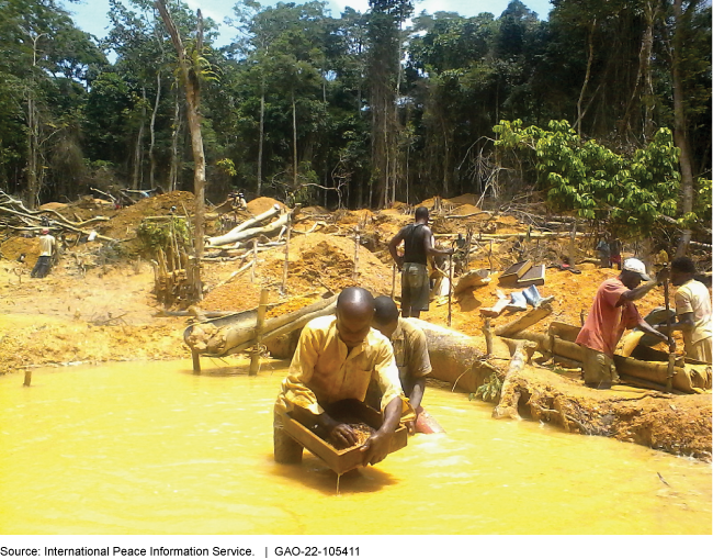 USGAO's tweet image. Gold can be a symbol of #Love on #ValentinesDay, but gold mining &amp;amp; trade are funding violent conflict in the Democratic Republic of the Congo. Our recent report discusses how armed groups in the DRC profit from the trade of gold &amp;amp; other #ConflictMinerals: gao.gov/products/gao-2…