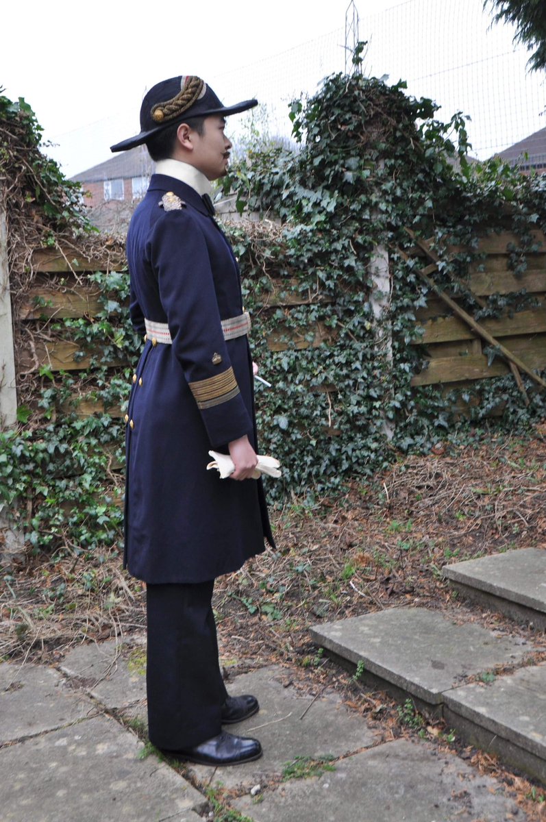 73rdThe's tweet photo. Fregattenkapitän (Major) Han modelling in this pic The original Kaiserlichemarine uniform that belonged to Fregattenkapitän Ludolf Freiherr von Rössing #73rd_füsilier_regiment #imperialgermany #ww1german #prussia #hannoverian #princealbrechtofprussia #kriegsmarine https://t.co/sBlxnq5Ztz