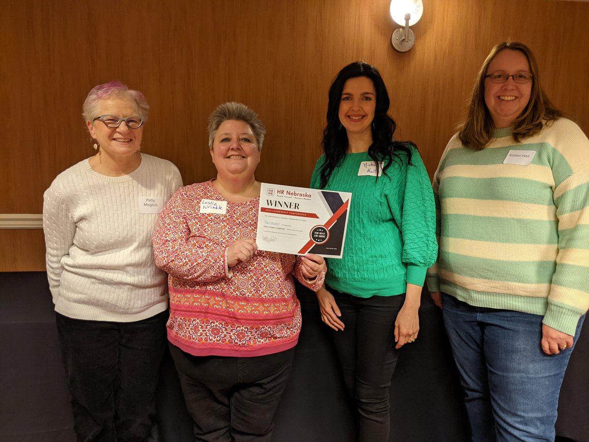 SHRMNE's tweet photo. On this Valentine's Day, we're sending our love and appreciation to our @SHRM and #HRnebraska leaders across the state! ❣️
Last week, these leaders gathered in Lincoln for the annual Volunteer Leadership Conference. https://t.co/bm1GV4LmBr