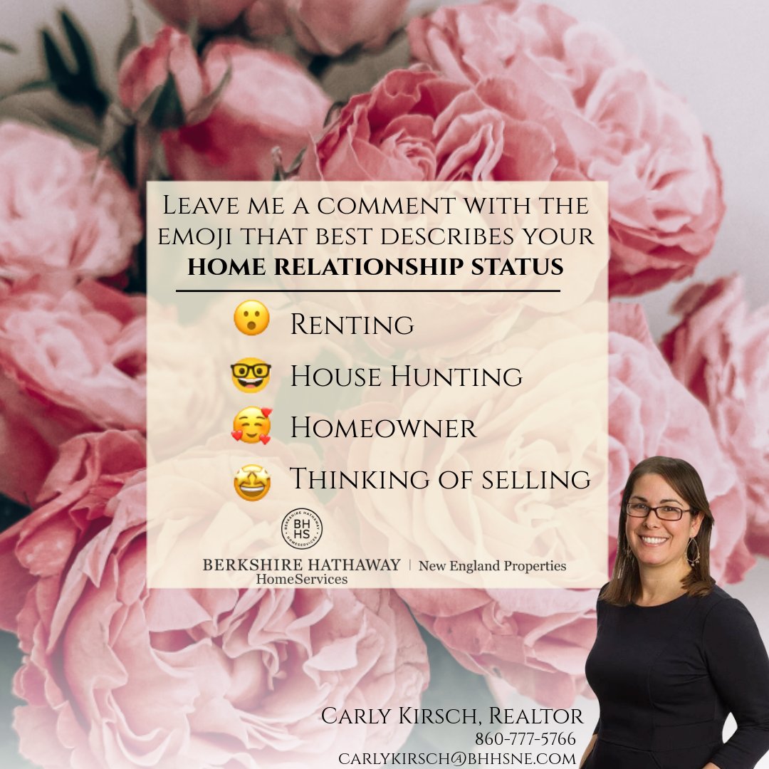 CarlyKirsch's tweet photo. I'm quite the matchmaker...for houses! Let me know what your current Home Relationship Status is below.
Happy Valentine's Day! https://t.co/B8l5sGdYa9
