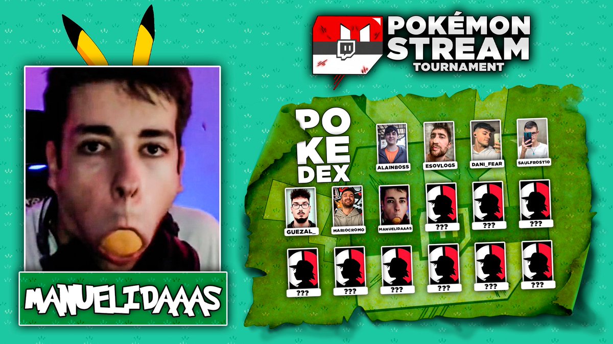 Alainbosss's tweet photo. Pokémon Stream Tournament 3

Entrenador: 07.

Campeón de Pokémon Stream I, no pudo estar en la anterior y vuelve a la 3° edición para revalidar el título, bienvenido @Manuelidaaas https://t.co/glfV285e4t