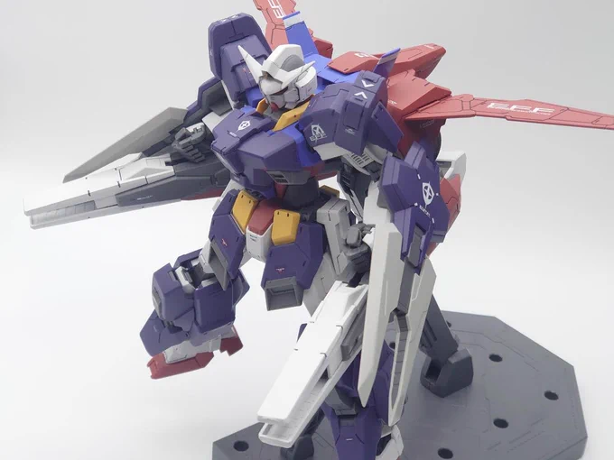 MGフルグランサ完成しました!鋭い目つきと重装甲高火力!AGEのMSで一番だいすき侍! 