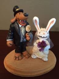 samnmaxfunfacts's tweet photo. fun #samandmax fact! Steve Purcell’s wedding topper was Sam and Max! https://t.co/ISCRpyXgHv