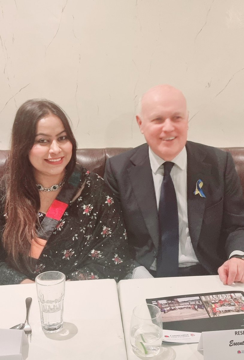naharsaeed123's tweet photo. Conservative Friends of Bangladesh
It was wonderful evening with 
Guest Speaker: Rt Hon Sir Iain Duncan Smith MP https://t.co/migsBfhjHA