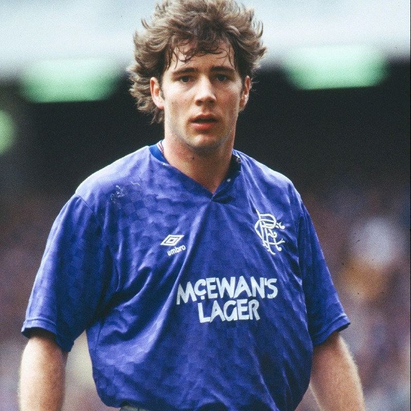 WATP_com's tweet photo. Ally: "We played Stranraer in the cup, beat them 8-0. I missed a penalty with 2 minutes to go to make it 9.

Monday morning we go in for training. A boy has sent me his betting slip, £1 win 9-0 at 100/1 with 'thanks very much Ally'. I sent him back my slip. Rangers, 8-0, £1 win!" https://t.co/KVVKbp0rmi