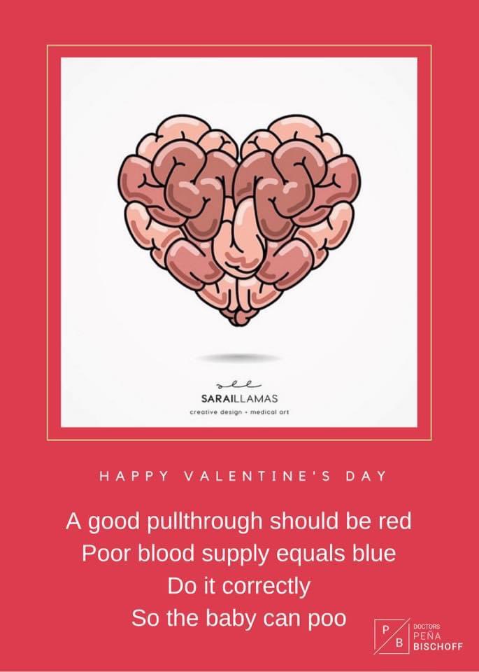 Happy Valentine's day. #pedscolorectal #pedsurg #colorectalsurgery #SoMe4PedSurg