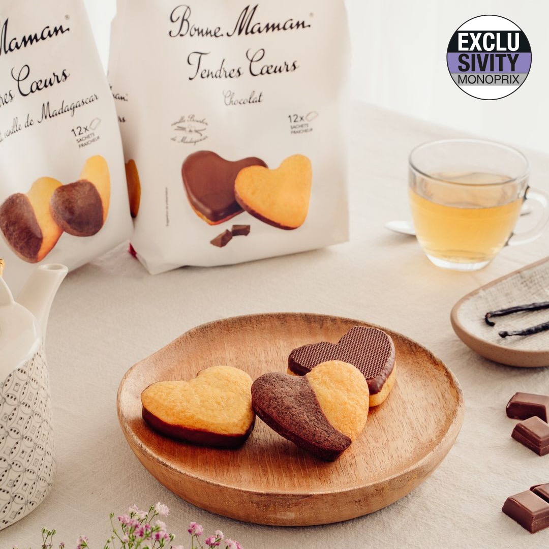 MonoprixKuwait's tweet photo. Love is in the air!
Express your true love by showing your loved one how much you care with Bonne Maman’s range of gourmet pastries.
The Chocolate flavor is sure to leave you two spellbound!
Get yours exclusively at Monoprix @theassimamall, Kuwait City. https://t.co/X71ljD2EZj