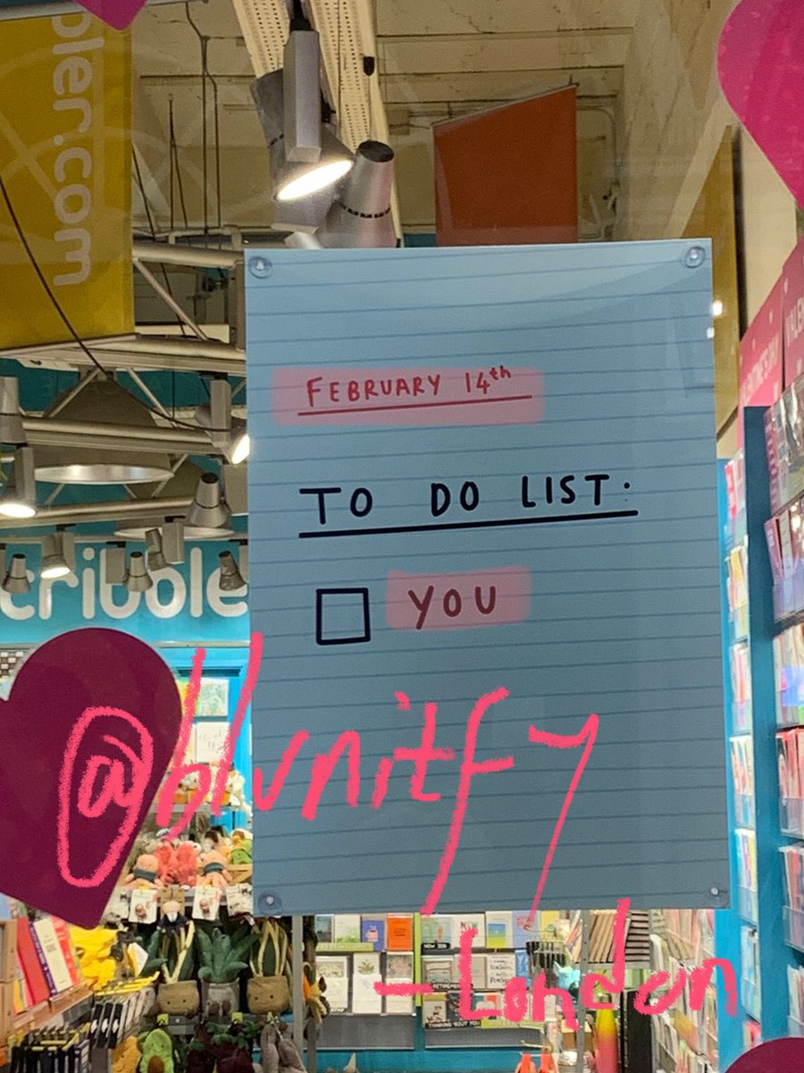 blunitfy's tweet photo. To do list.

— Sebastian &amp; Kishi – if they’re dating

[ nahyuck three tweets au ]
Valentine ver.

©️blunitfy https://t.co/Ii2e8H0pTd