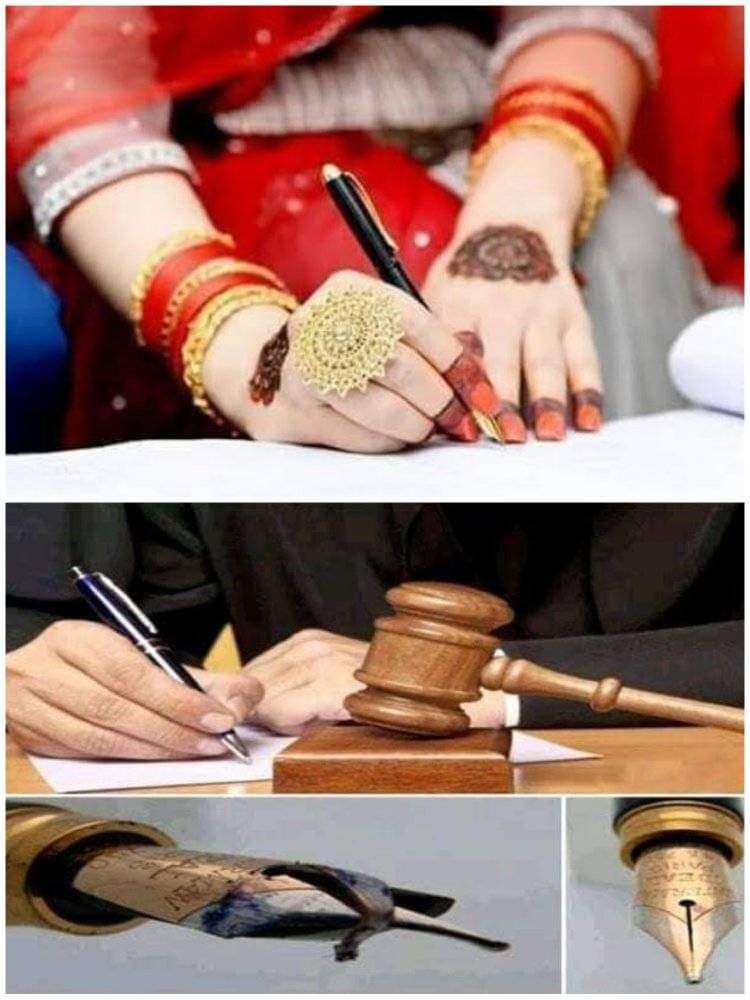 hisamrajar's tweet photo. ٻُڌ
تون پنهنجي نڪاح نامي تي صحيح ڪرڻ کان پوء
قلم کي ٽوڙي ڇڏجان
تنهنجو وڇوڙو منهنجي لاء سزاء موت کان گهٽ ڪونهي💔 https://t.co/TGdRzoSaDE