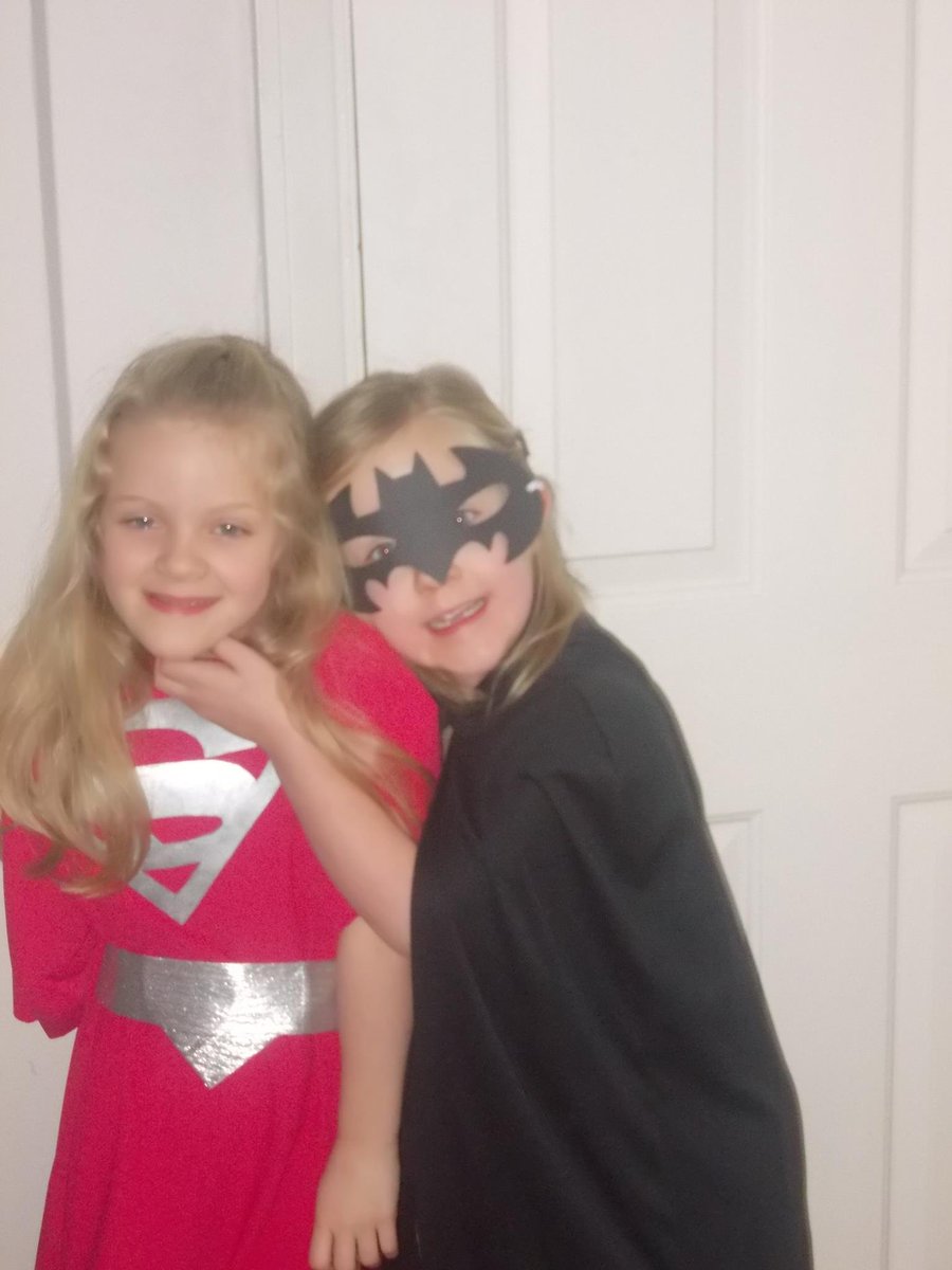 hauntedmagazine's tweet photo. #February #Fashback 2014
Is it a bird, is it a plane? 
No, it's Super Califragilistic and Expealidocious fighting junior crime. https://t.co/8w7gMUUQWN