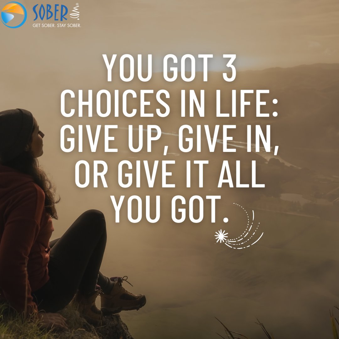 sobr_life's tweet photo. ๐๐ถ๐ธ๐ฒ & ๐ฆ๐ต๐ฎ๐ฟ๐ฒ if youโre giving it all you got today!
.
#sobersquad #afmom #startliving #12steps #teetotal #normalizesobriety #igotthis #soberlife #nomoredrinking #recovery https://t.co/XymvtaF71i