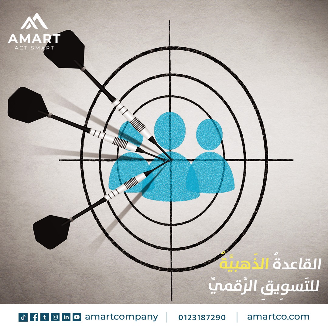 amartcompany's tweet photo. القاعدةُ الذَهبيَّةُ للتَسوِيقِ الرَّقميِّ [اذهبْ إلى جُمهورِك]
وهي تَعني أنْ تُحدِد المَنصَّات التي يَتواجدُ فِيها جُمهورَك المُستَهدَف والأوقَاتُ الّتي يَتواجَد فيها وتصنع لهم محتوى يُشبِههم.. 

#Amart
#Act_smart
#projects
#digitalmarketing 
#marketing https://t.co/mAj6OdSc44
