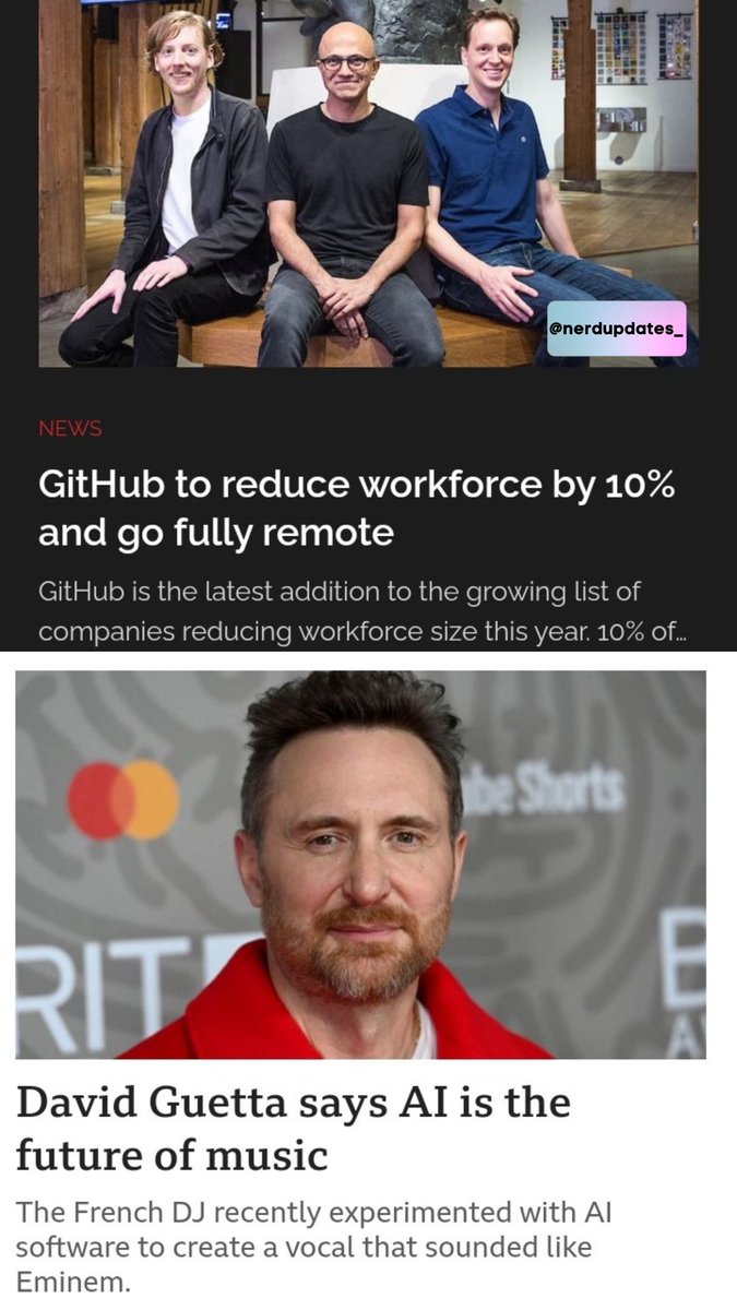 nerdupdates_'s tweet photo. Tech Dailies 📰 

Credits to @BBCBusiness, @techcabal , @bendadadotcom, @cnnbusiness, @businessdayng,  @techpointafrica, @techcrunch and @wired

- Nerd Updates😎

#NerdUpdates #techtwitter 

⬇️⬇️⬇️ https://t.co/MYNg9cdU9V