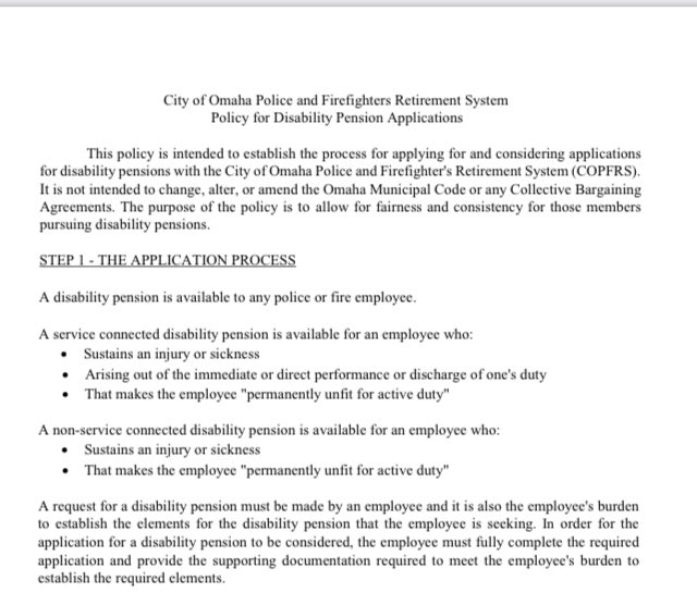 blue_snitch's tweet photo. Omaha tax dollars hard at work! @AHanson4Sheriff is “pre-filing”for disability pension with @OmahaPolice on 2/16. How can you be a sheriff right now when you plan to be disabled and unfit for duty in the future? You don’t deserve a disability pension if you’re able to work! Shady https://t.co/F4Tz71dxfg