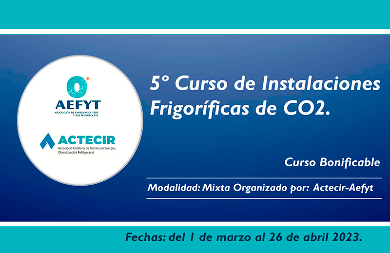 .<a href="/actecir/">Actecir</a>  5º Curso de Instalaciones Frigoríficas con Co2

#refrigeracion #cursos

📍 Lee la noticia completa aquí:
proinstalaciones.com/actualidad/not…