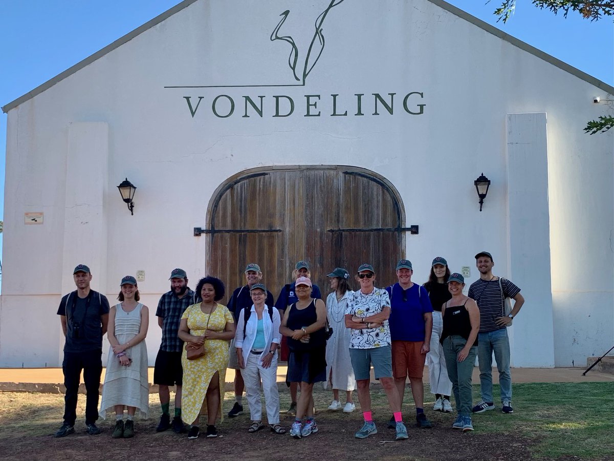 VondelingWines's tweet photo. Excited to have launched our new Babiana Trail &amp; Bird Hide on our farm! 🦅🙌

This is the 1st ecotourism activity that we're implementing with the aim for guests to not only enjoy quality wine but to experience the rich biodiversity our farm has to offer. 🌸

#followthesugarbird https://t.co/WtHbzTmPgy