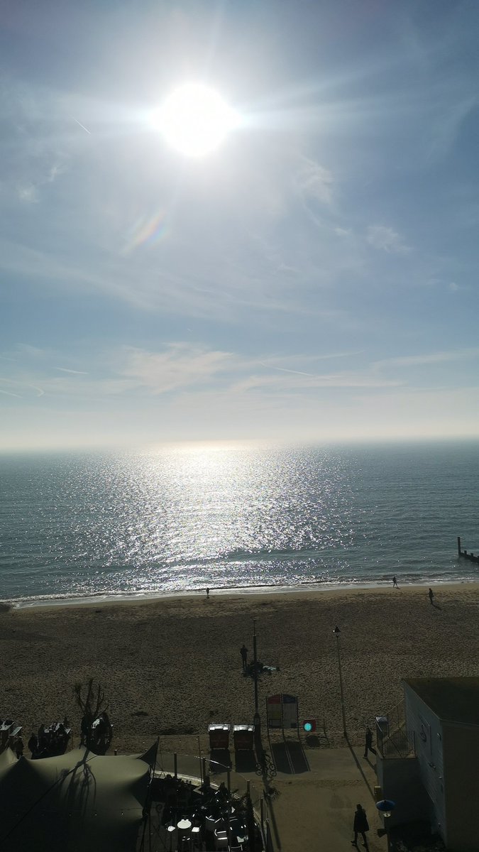Febuary in Bournemouth 😎 no bad