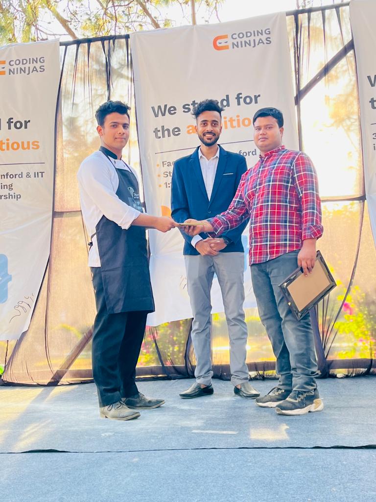 hmct_bitmesra's tweet photo. Department of Hotel Management and Catering Technology congratulates Mr. Gaurav Pandey (2K20 Batch) for winning Masterchef competition at BITOTSAV'23.
#BITOTSAV #MASTERCHEF #HMCT https://t.co/jmyCgwUwzD