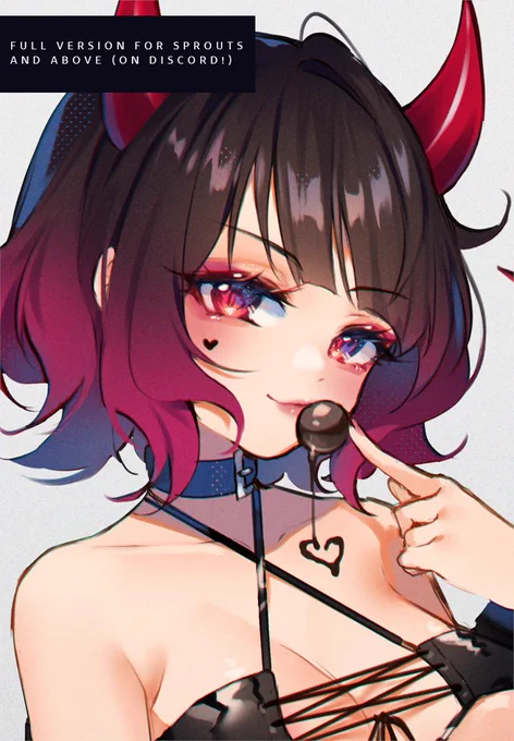 Valentines looking kinda hot over here ~ko-fi v-day commission for HeraDollie  