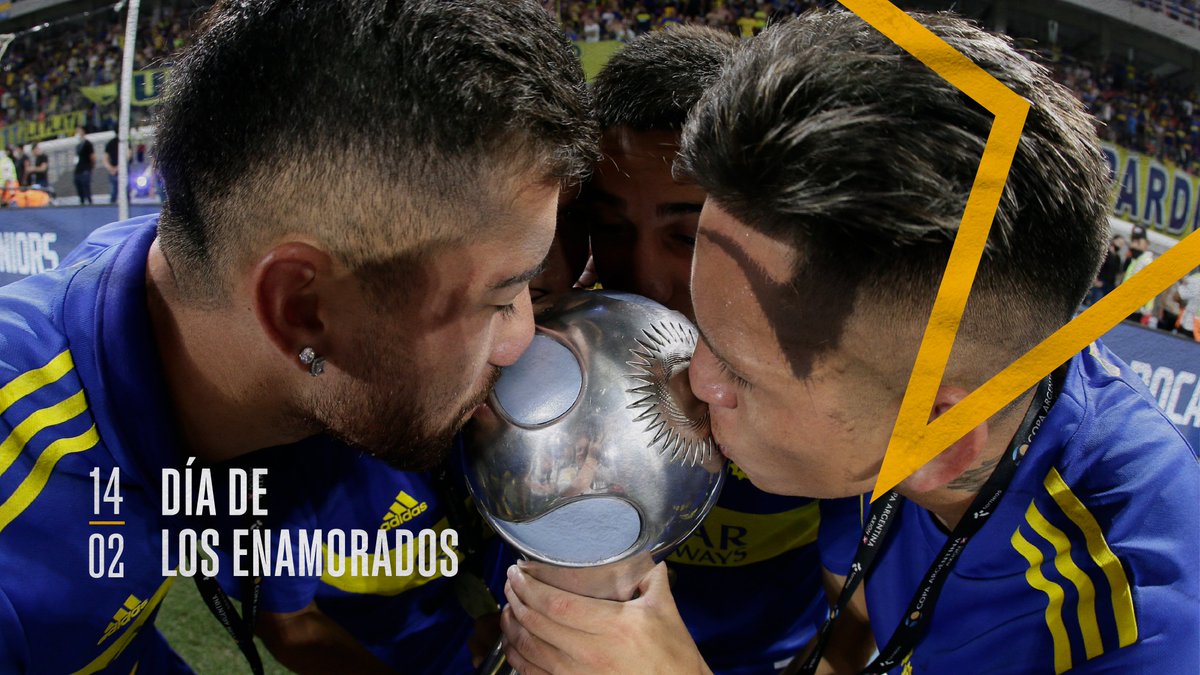BocaJrsOficial's tweet photo. ¡Feliz día de los enamorados! 😘🏆

💙💛💙 https://t.co/thDjEUhgU4