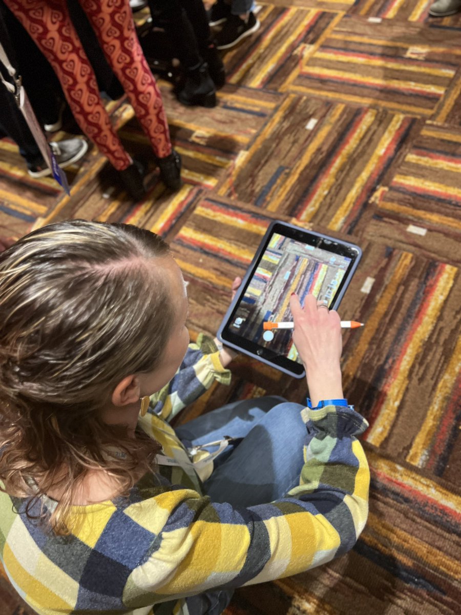 AR, Drawing, Photo, Video, Music! 

Oh my! 🦁🐍🦓 

Don’t miss the  Interactive Learning Experience today at 9:30 and 10:30 in Suite 40! We had a blast creating and adventuring together yesterday! #peteandc23 #peteandc